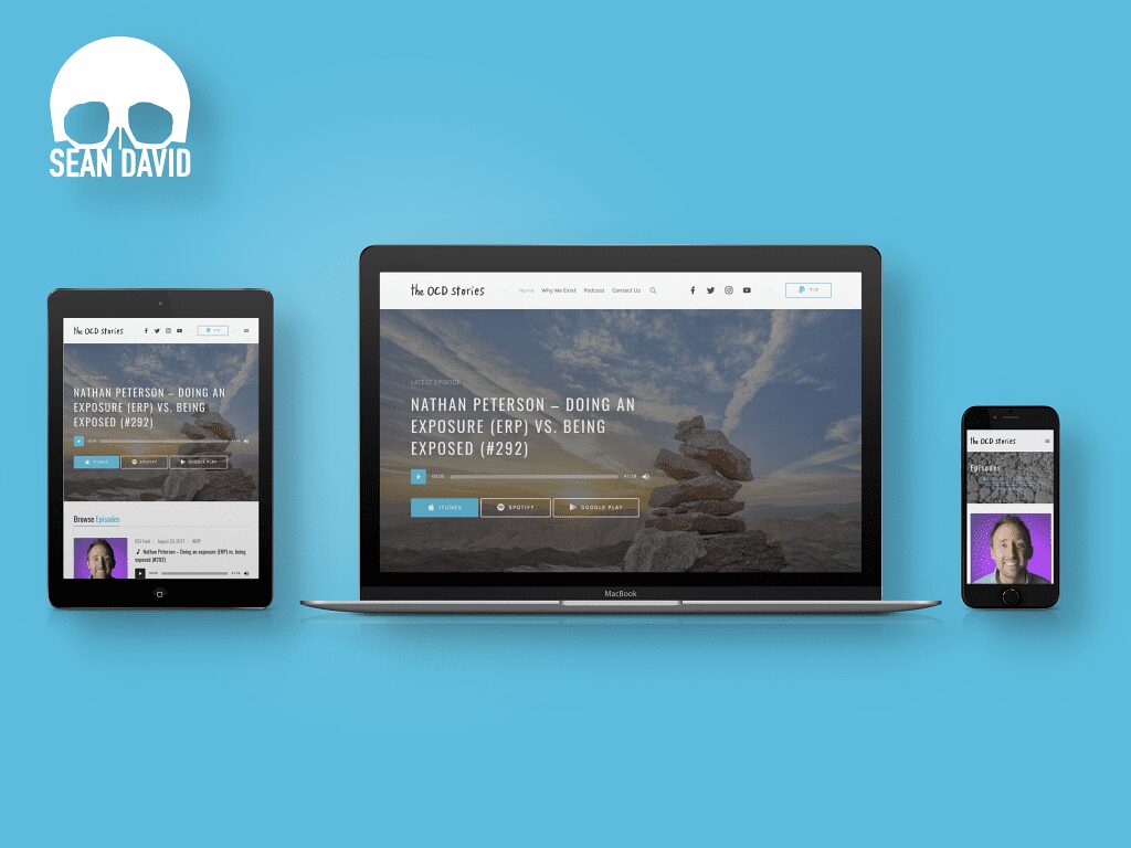 The OCD Stories - WordPress Website Design