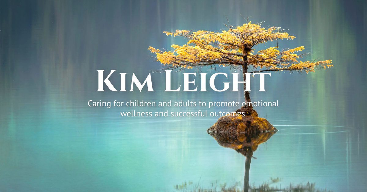 Custom Therapy Website Design for Kim Leight, Psychiatric Nurse Practitioner
