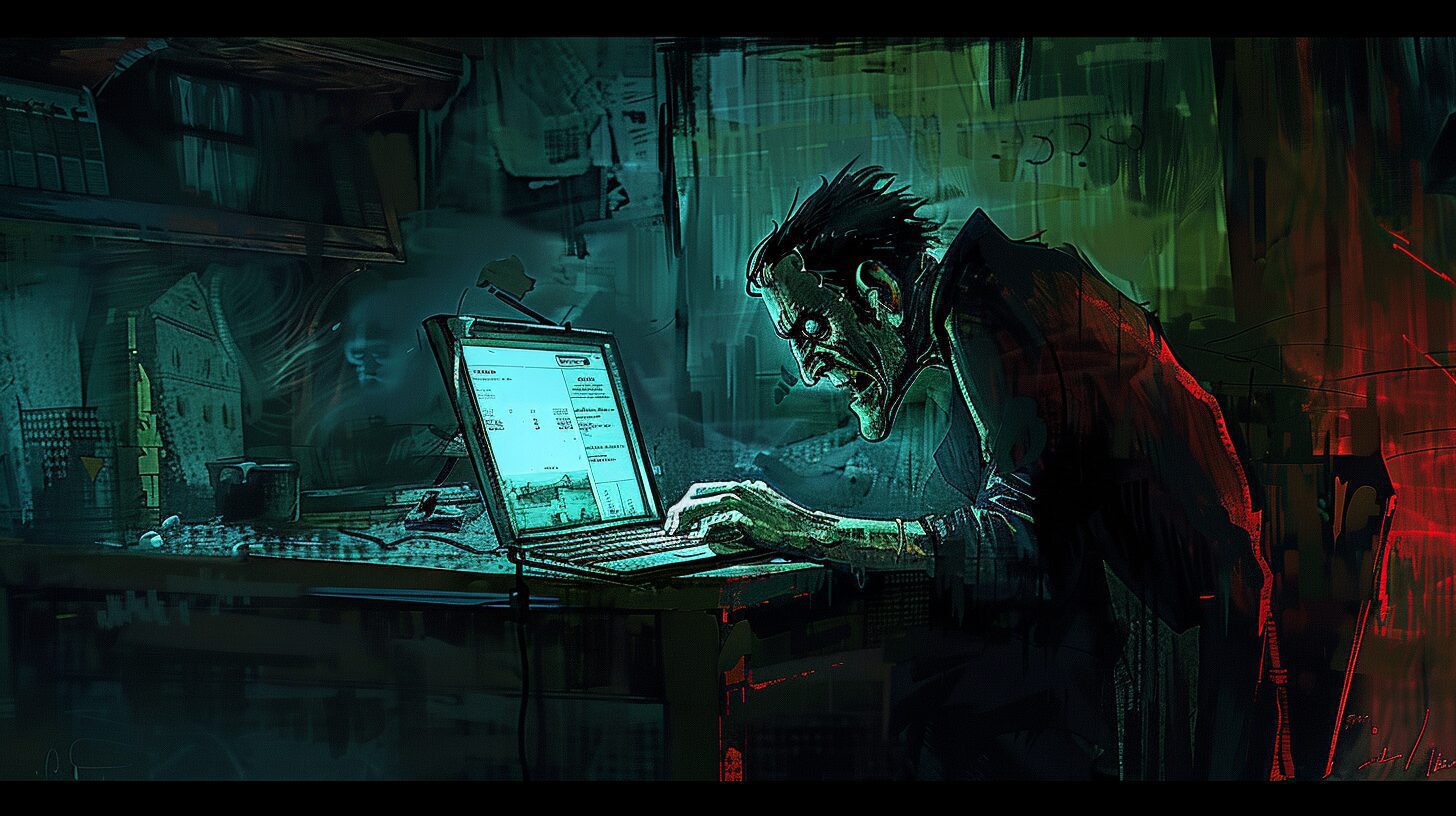 5 Key Strategies for Therapy Website Design - Frankenstein's searching online for a therapist