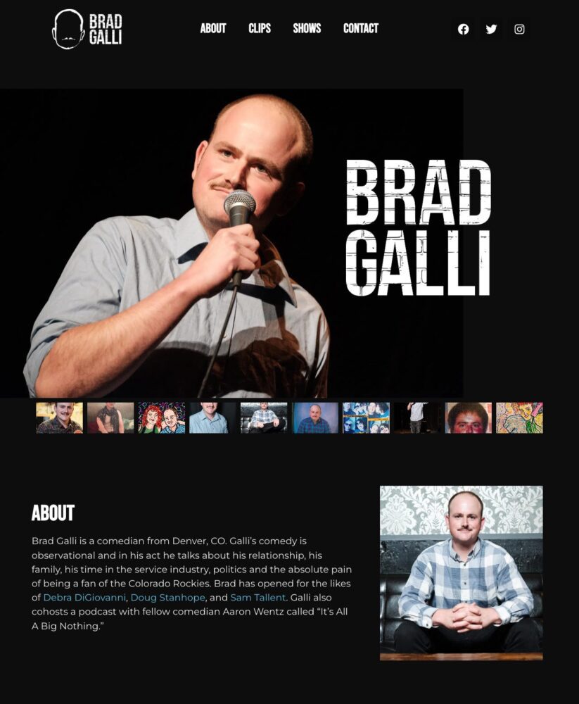 Brad Galli - Responsive Web Design